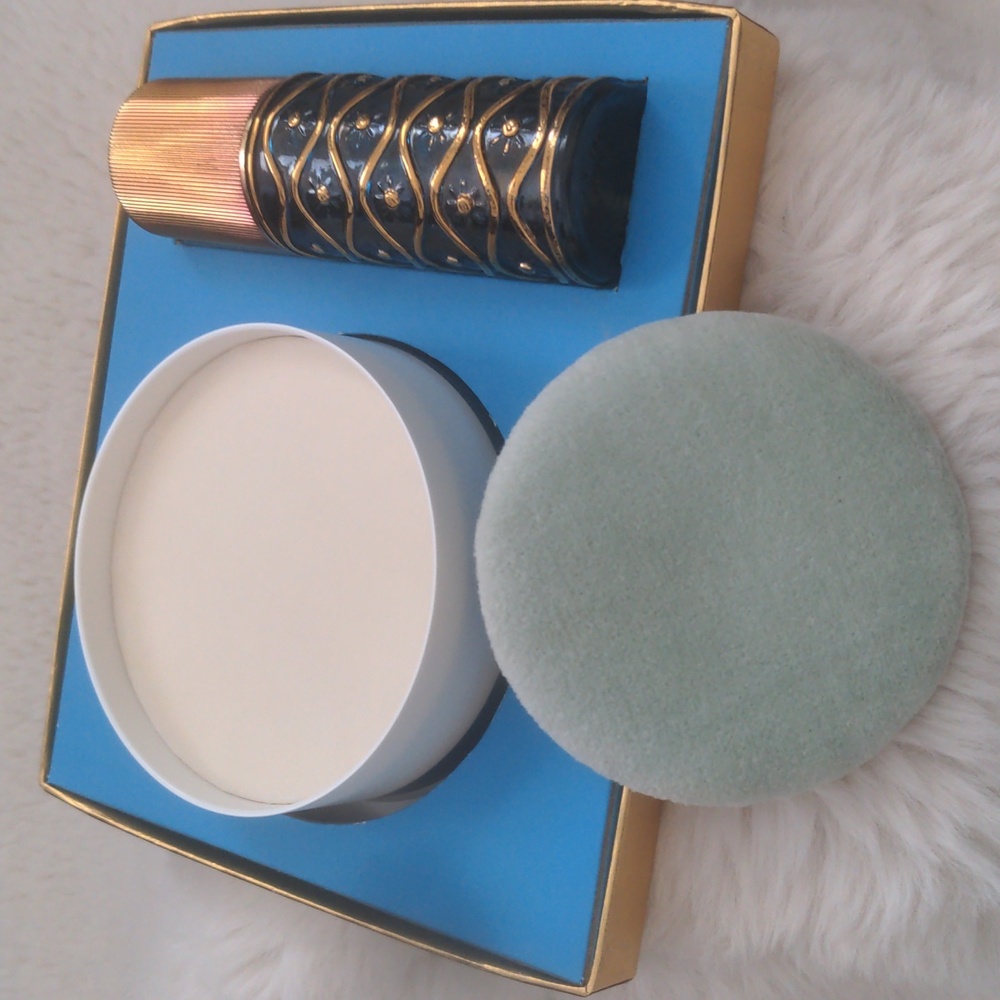 Early American Old Spice Gift Set • Vintage Shulton • Cologne & Dusting Powder - Picture 3 of 7